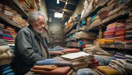 哎，说到布匹行业啊，那可真是个老行当了。