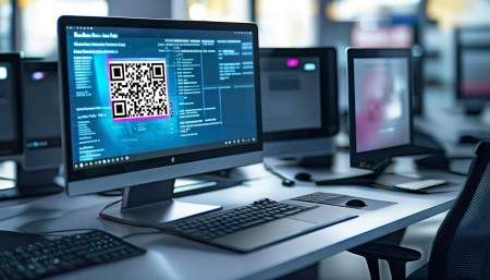 资产编号与条码扫描
一台电脑一个编号，