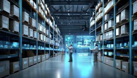 首先，它极大地提升了库存管理的自动化水平