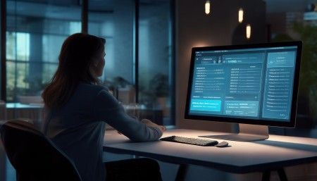 想象一下，当你坐在办公室里，轻轻一点鼠标