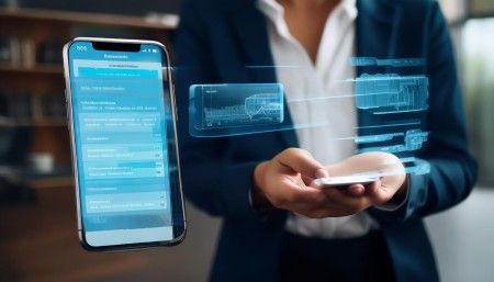 而且它还支持手机端使用，无论你在办公室还