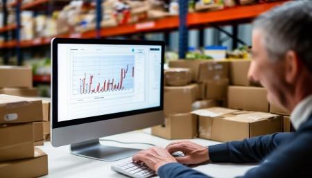 还有一个做食品批发的朋友，他们公司之前每