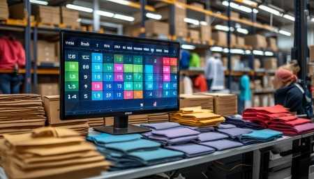 比如说，你今天进了100件T恤，每种颜色