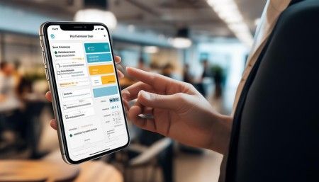 答：当然有啦！手机APP功能很全，随时随