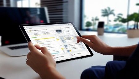 而且它支持多终端使用，手机、平板、电脑都