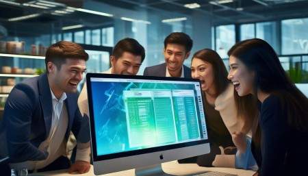 后来我们公司开始接触采购管理软件系统，一