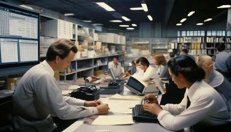 以前很多公司都是靠人工来处理这些事情，比