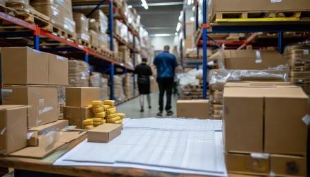 比如说，你这边刚收到一批芯片，那边销售部