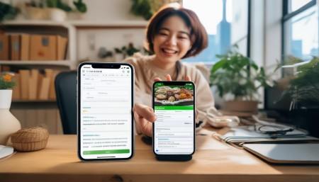 A：当然支持啦！悟空进销存有专门的手机A