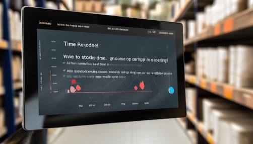 当某个商品库存低于设定值时，系统会自动提