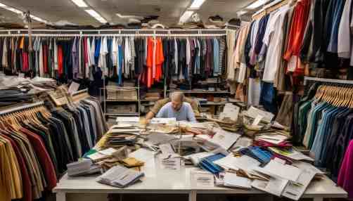 首先，服装行业本身就有款式多、尺码多、颜