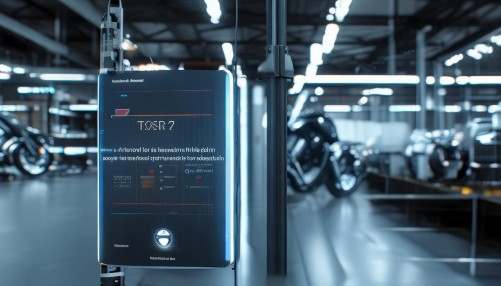 当某个型号的库存低于设定值时，系统会自动