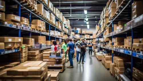 以前盘点一次库存要花好几天时间，还得几个