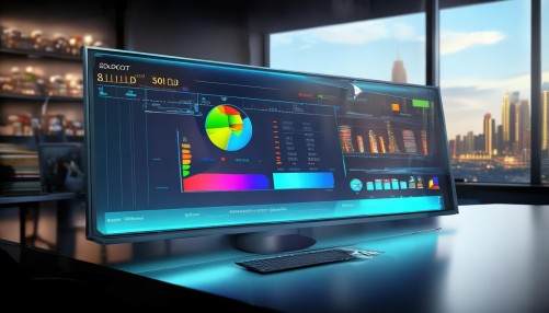 还有啊，这个系统还能帮你分析销售情况。比