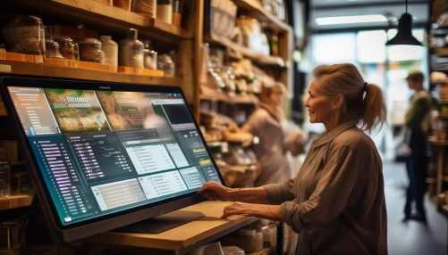 比如说吧，你开个小超市或者服装店，每天都