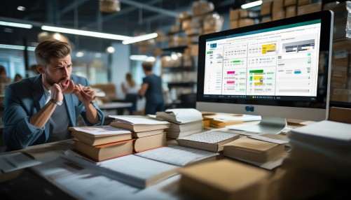 以前很多老板都是靠记账本或者Excel表