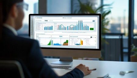 还有啊，它的报表功能也很强大。每个月月底