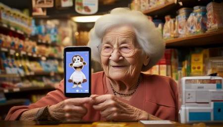 我那个朋友说，他们店里有个阿姨，平时连智