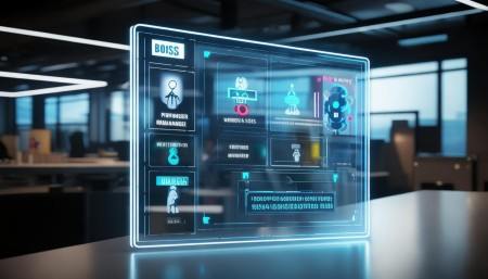 另外，系统还支持多角色权限管理，老板、采