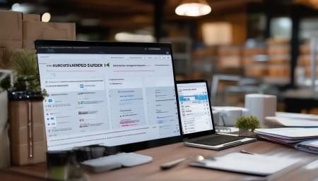 比如，它的采购管理模块，不仅支持订单录入