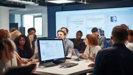 其次，培训员工。系统再好，没人会用也没用