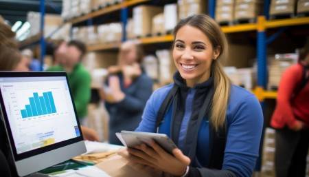 客户满意度也明显提高了。以前因为库存数据