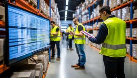 定期盘点库存：系统中的数据只是参考，实际