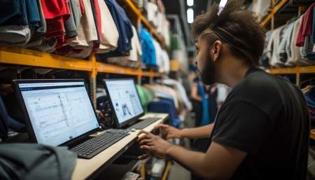 比如说，你要查某一款衣服的库存，如果系统