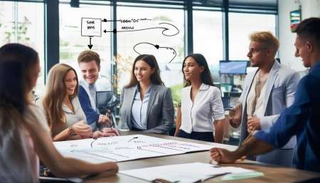 How to Draw a CRM Process Diagram?