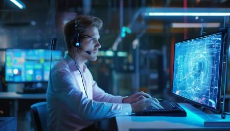 AI CRM customer service phone