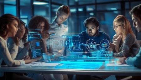 Basic AI CRM process Basic AI CRM process