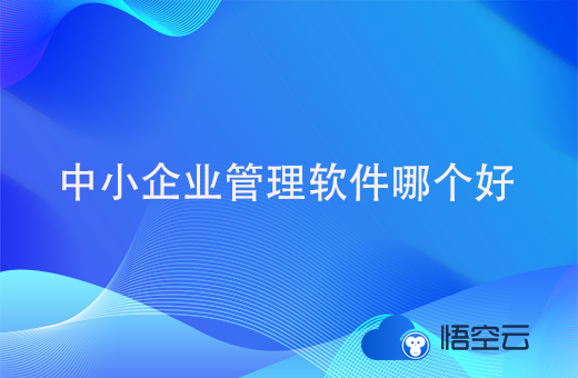 中小企业管理软件哪个好？适合中小型企业的管理软件